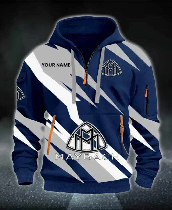 Lifestyle Ride Hoodie Half Zip 3D Print, Sporty Urban Comfort Hoodie CAR514100925085