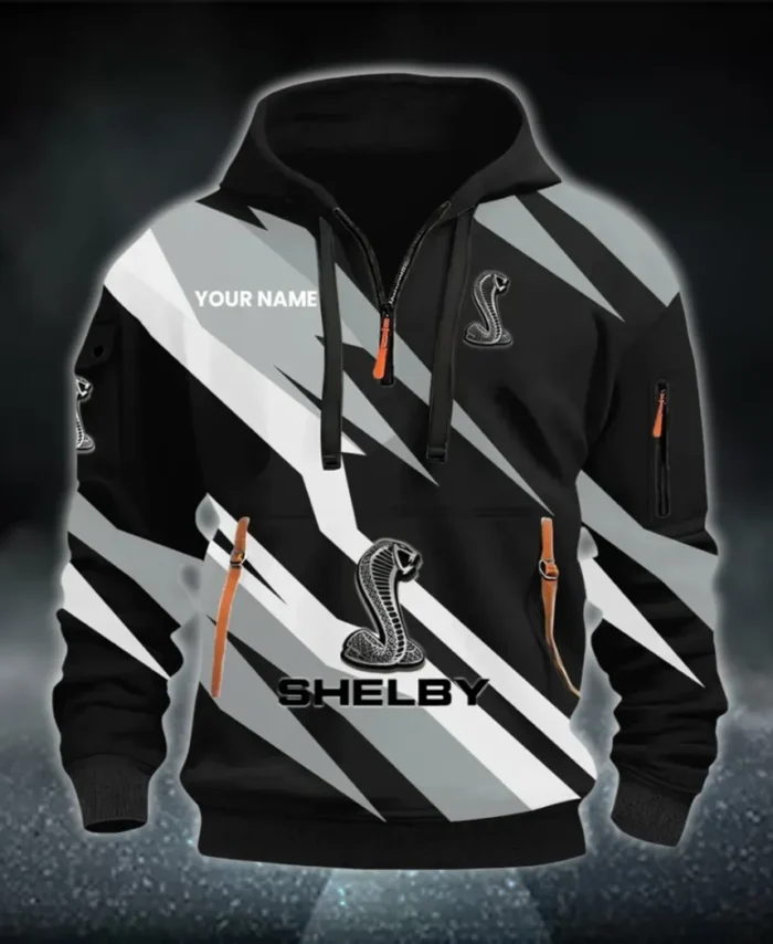 Power Coupe Hoodie Half Zip 3D Print, Everyday Comfortable Hoodie CAR514100925087