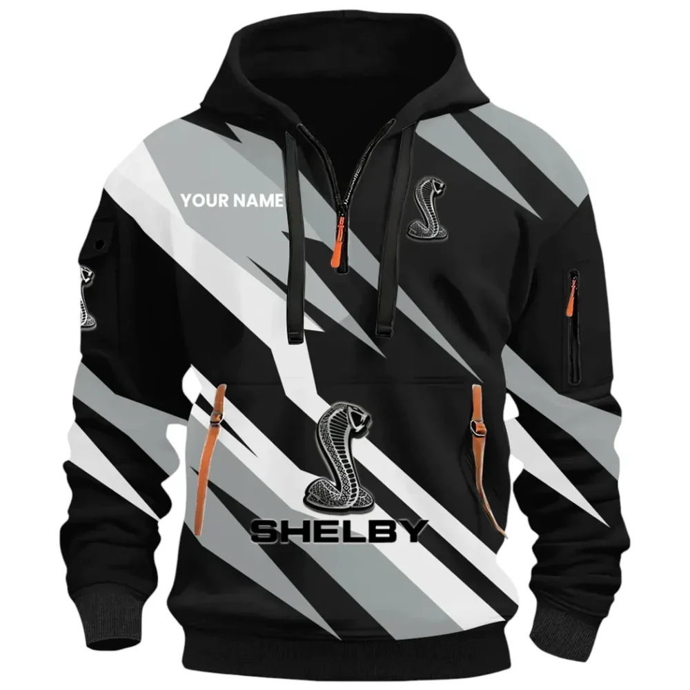 Power Coupe Hoodie Half Zip 3D Print, Everyday Comfortable Hoodie CAR514100925087 - Image 3