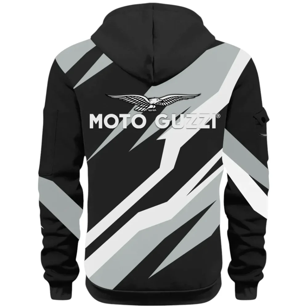Historic Motorcycle Brand Hoodie Half Zip 3D Print, Streetwear Casual Look Outfit CAR514100925088 - Image 4