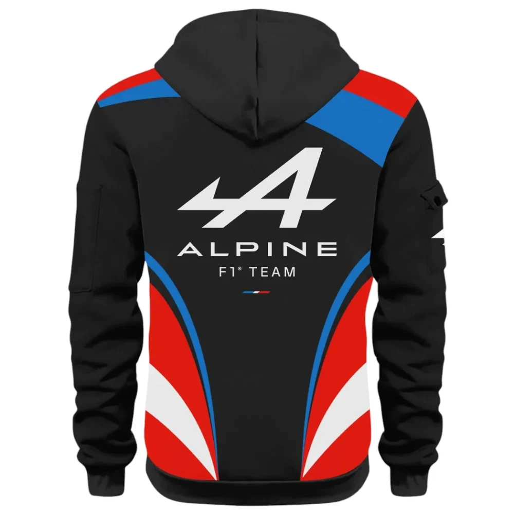Sports Car Hoodie Half Zip 3D Print, Sporty Urban Hoodie Style CAR514100925089 - Image 4