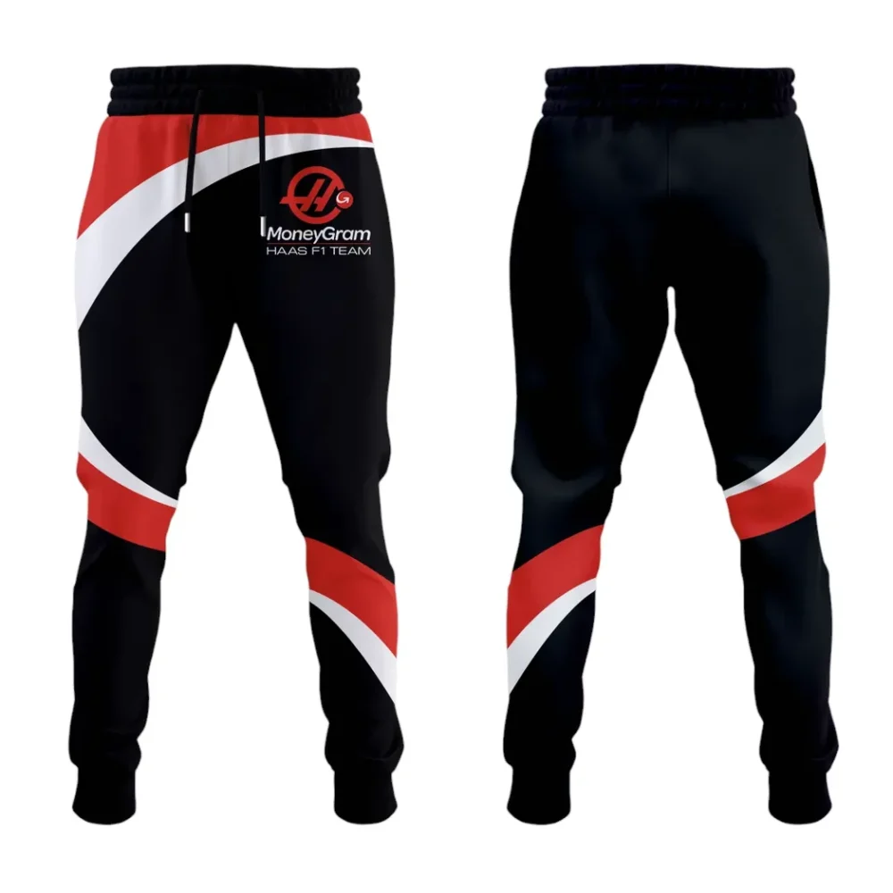 Racing Car Hoodie Half Zip x Sweatpants Set, 3D Printed Driver's Outfit CAR514100925090 - Image 4
