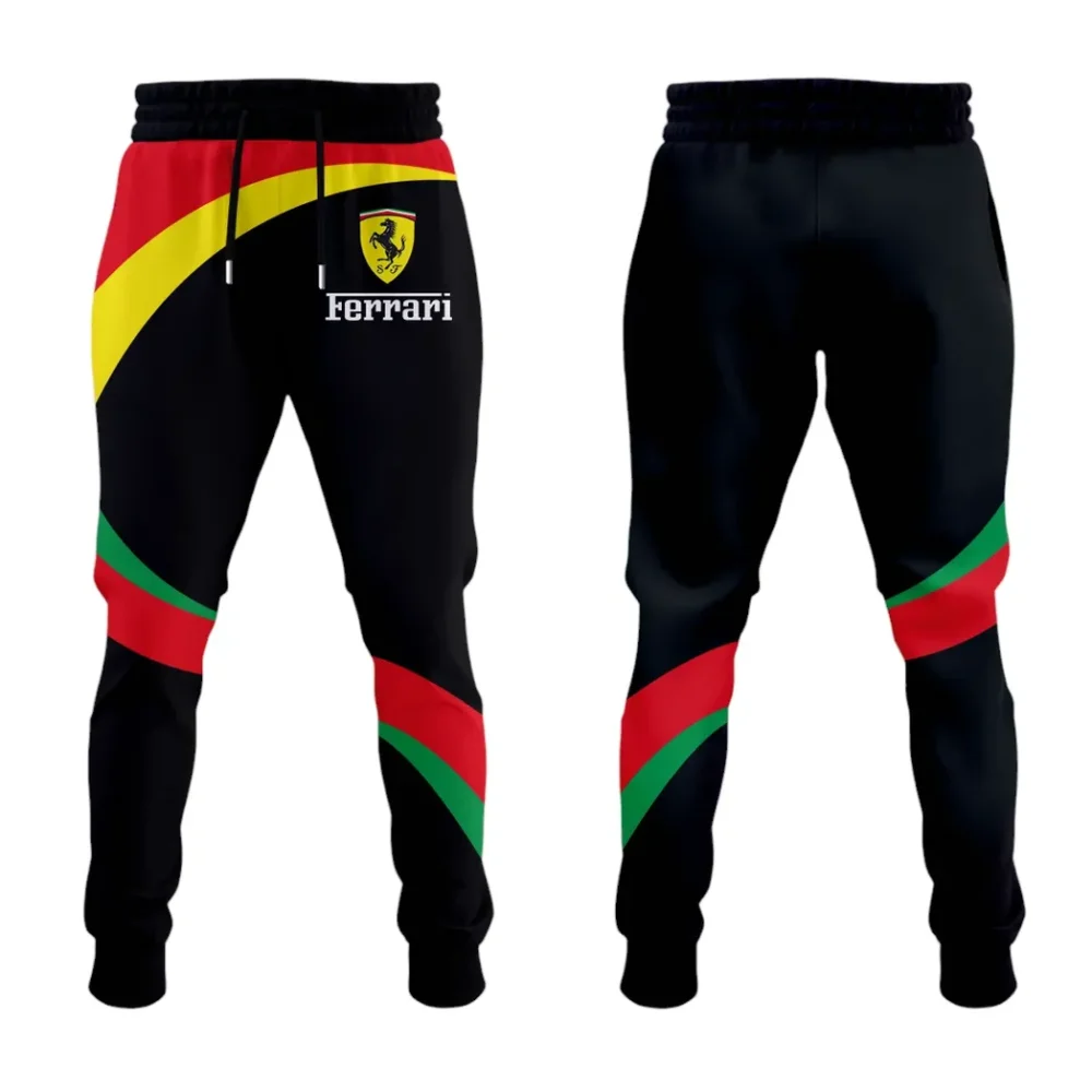 Racing Legend Hoodie Half Zip x Sweatpants Set, 3D Printed Driver's Outfit CAR514100925094 - Image 4