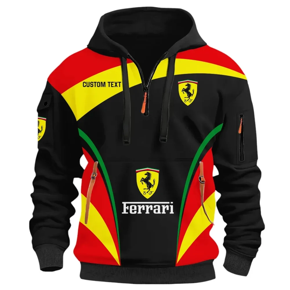 Racing Legend Hoodie Half Zip 3D Print, Adventure & Urban Fit Hoodie CAR514100925094 - Image 3