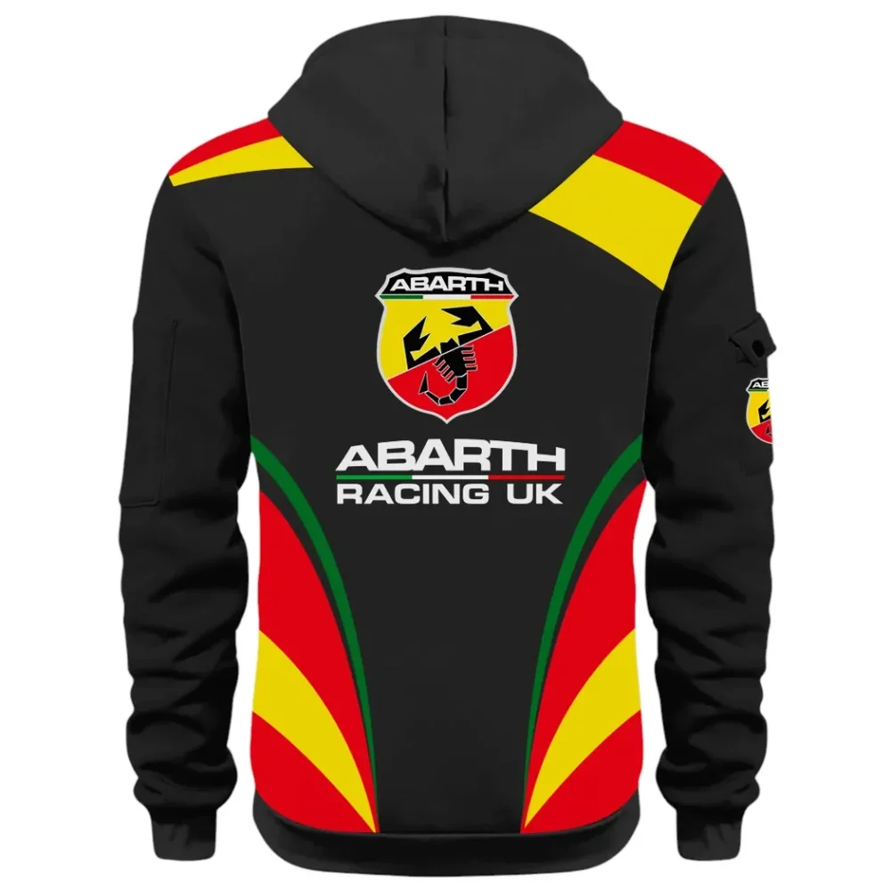 Performance Car Hoodie Half Zip 3D Print, Rugged Sporty Streetwear Hoodie CAR514100925095 - Image 4