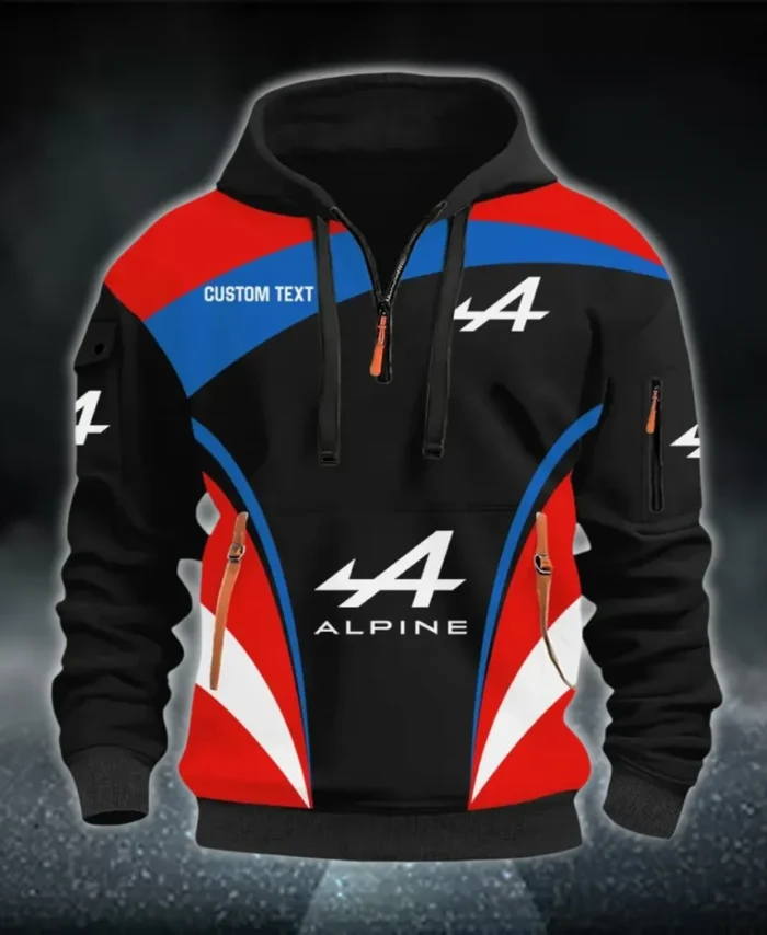 Sports Car Hoodie Half Zip 3D Print, Comfortable Urban Hoodie CAR514100925096