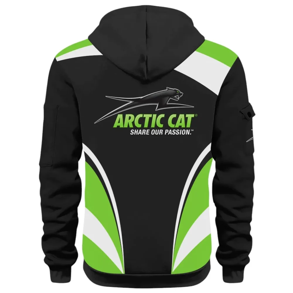 Winter Sports Vehicle Hoodie Half Zip 3D Print, Everyday Casual Hoodie CAR514100925097 - Image 4