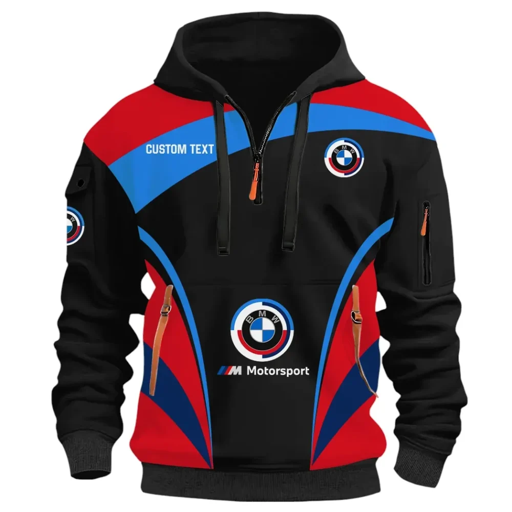 High-Speed Car Hoodie Half Zip 3D Print, {phrase hoodie} CAR514100925098 - Image 3