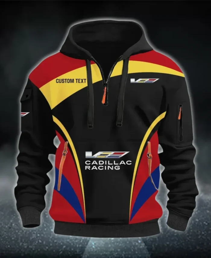 Elegant Touring Car Hoodie Half Zip 3D Print, Lightweight & Comfortable Streetwear Hoodie CAR514100925099