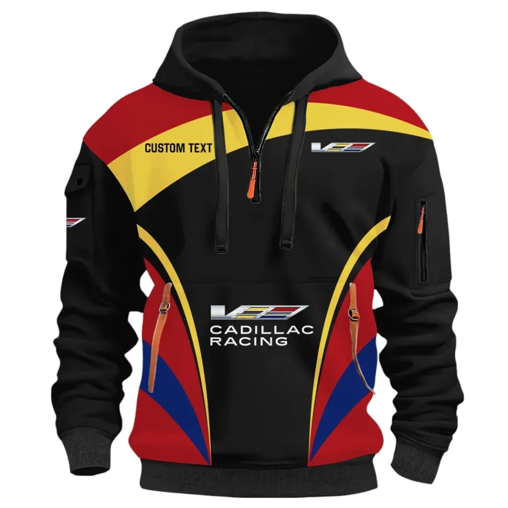 Elegant Touring Car Hoodie Half Zip 3D Print, Lightweight & Comfortable Streetwear Hoodie CAR514100925099 - Image 3
