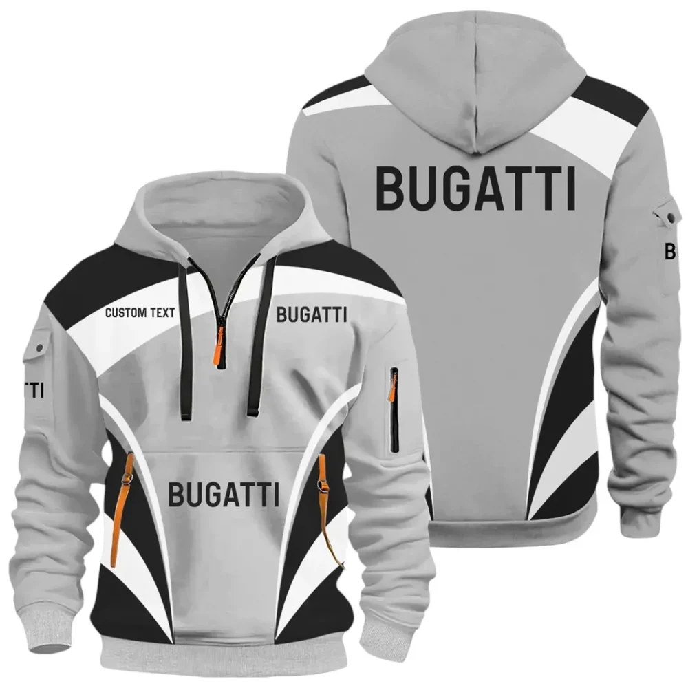 Hypercar Hoodie Half Zip x Sweatpants Set, Custom Ride-Ready Tracksuit CAR514100925101 - Image 3