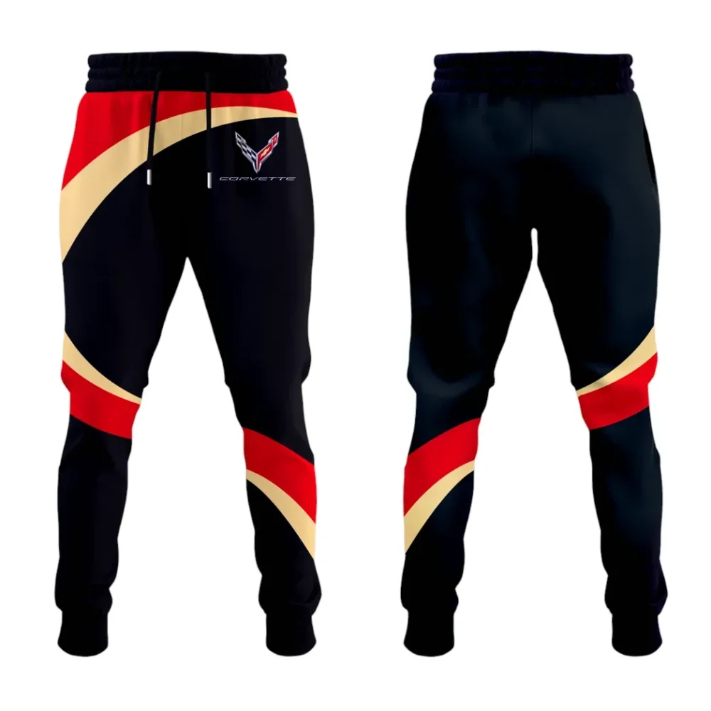 V8 Power Hoodie Half Zip x Sweatpants Set, All-Season Car Enthusiast Tracksuit CAR514100925105 - Image 4