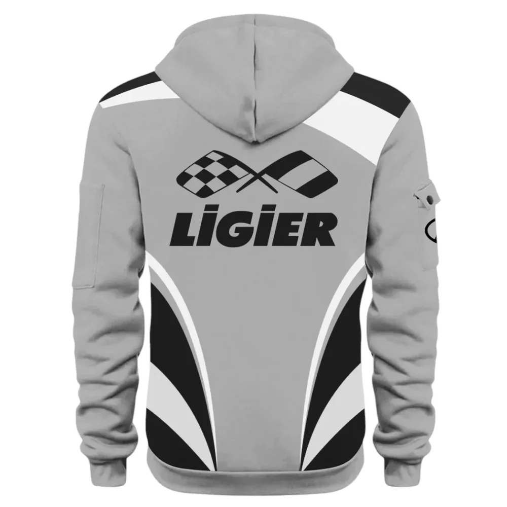 Racing Car Hoodie Half Zip 3D Print, Classic Comfortable Hoodie Style CAR514100925106 - Image 4