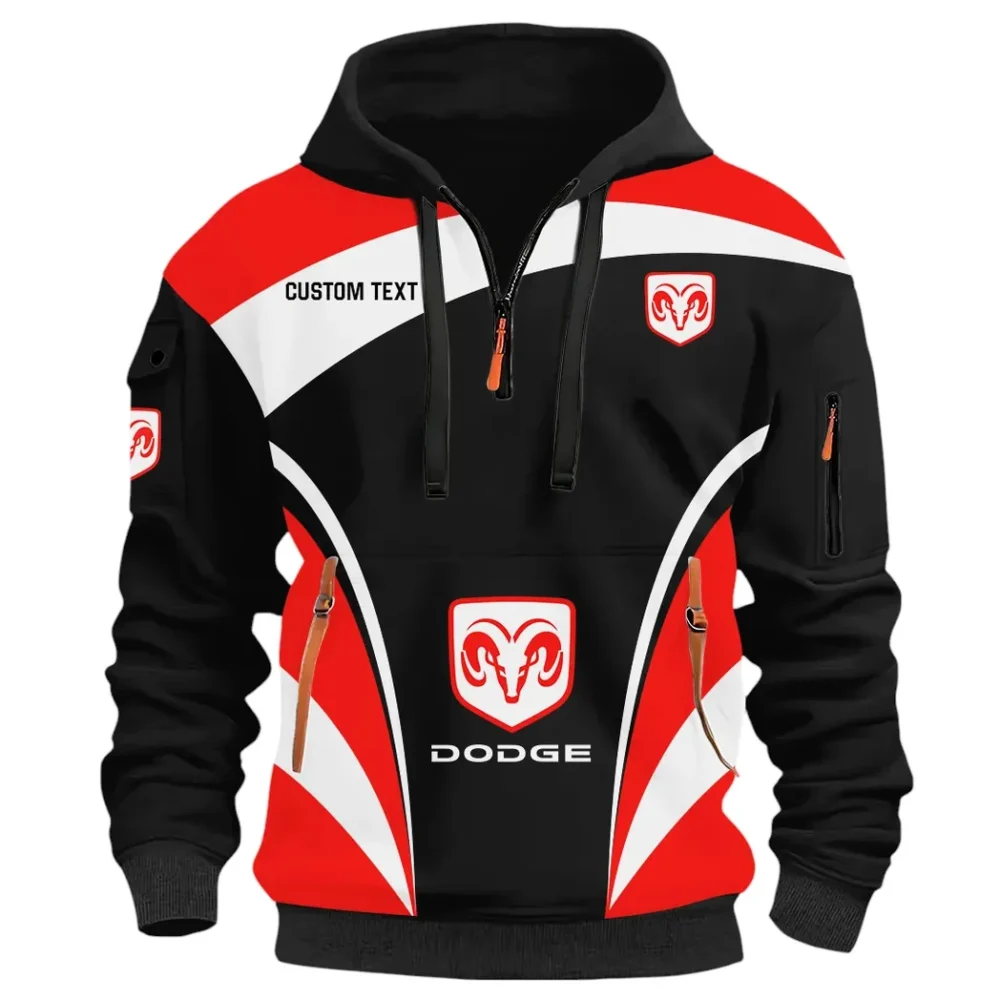 Power Car Hoodie Half Zip 3D Print, Street-Ready Casual Hoodie CAR514100925107 - Image 3