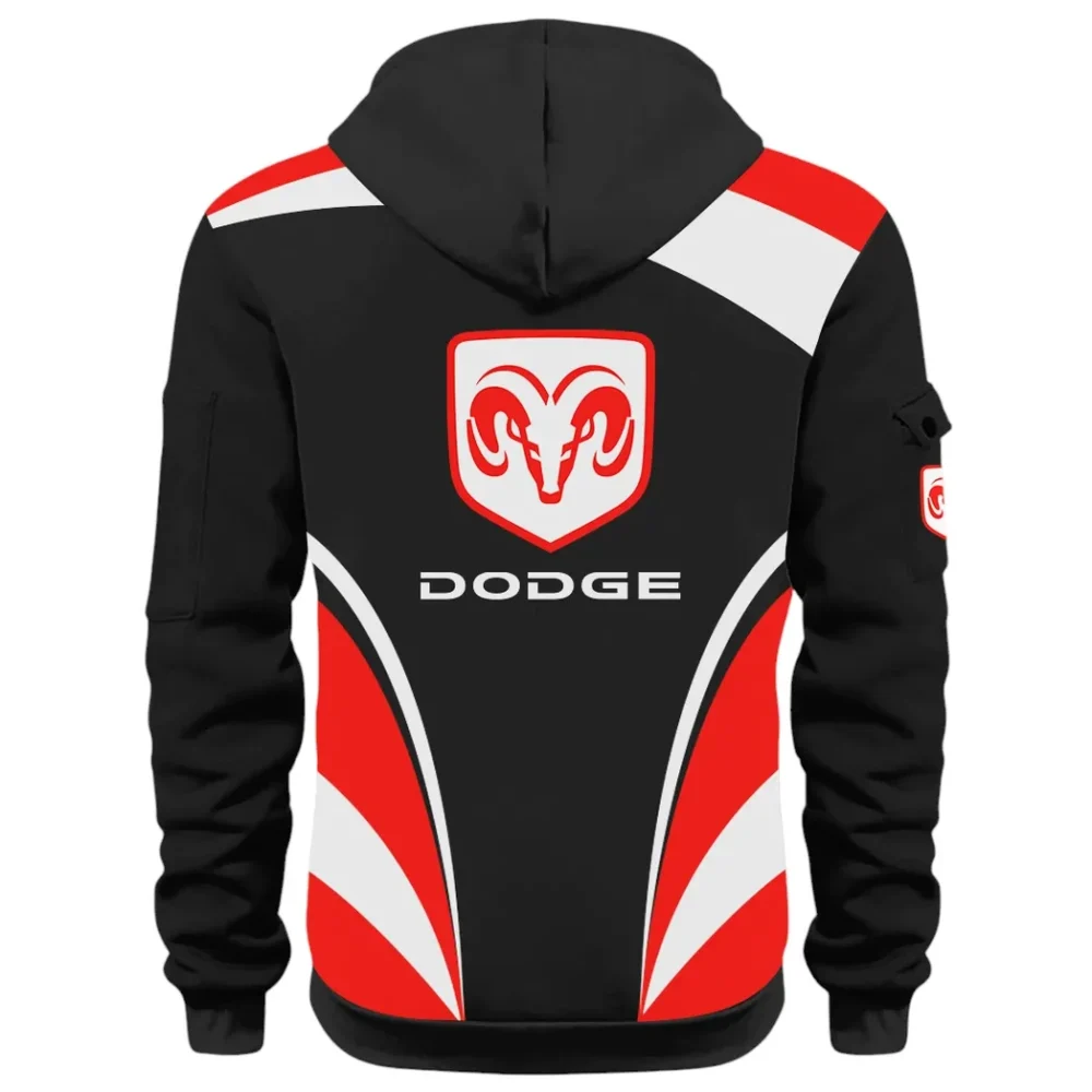 Power Car Hoodie Half Zip 3D Print, Street-Ready Casual Hoodie CAR514100925107 - Image 4