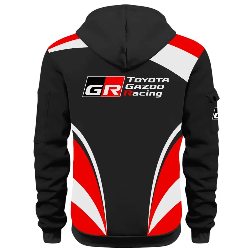 Racing Car Hoodie Half Zip 3D Print, Comfortable Daily Wear CAR514100925108 - Image 4