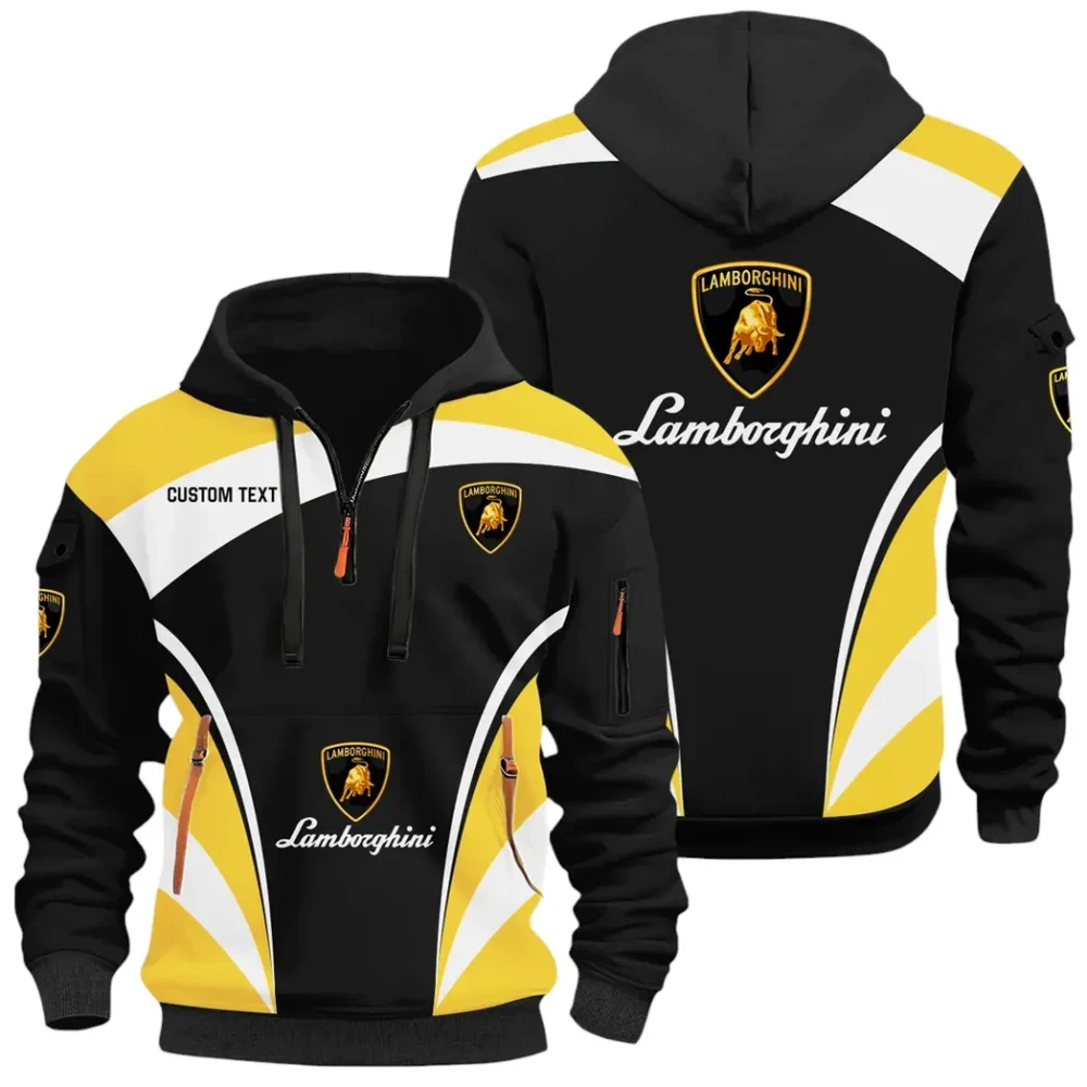 Supercar Hoodie Half Zip x Sweatpants Set, All-Season Car Enthusiast Tracksuit CAR514100925109 - Image 3