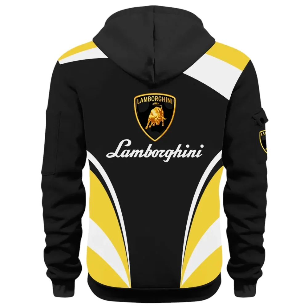 Supercar Hoodie Half Zip 3D Print, Rugged Casual Hoodie CAR514100925109 - Image 4