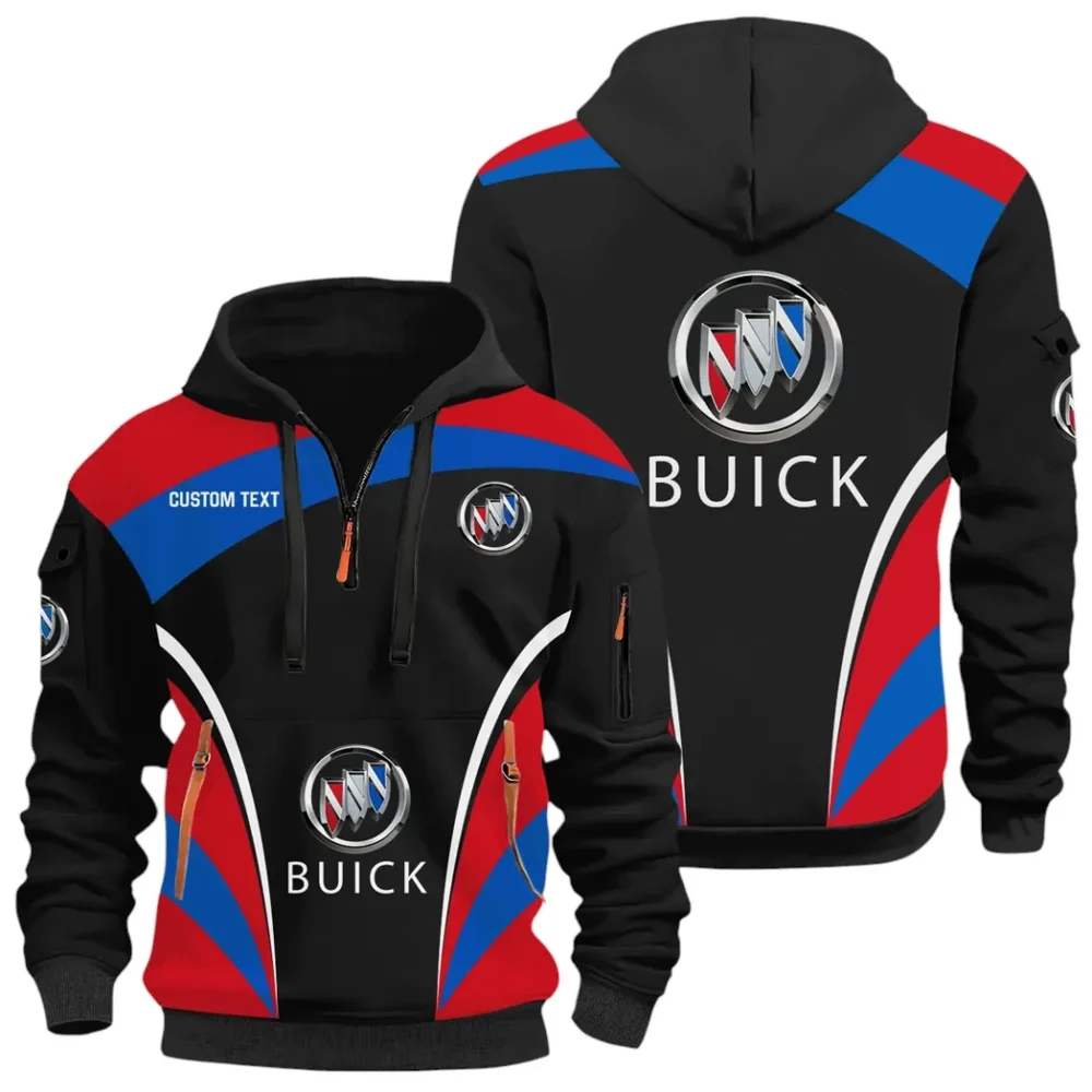 Comfort-Oriented Car Hoodie Half Zip 3D Print, Durable & Casual Streetwear CAR514100925110 - Image 2