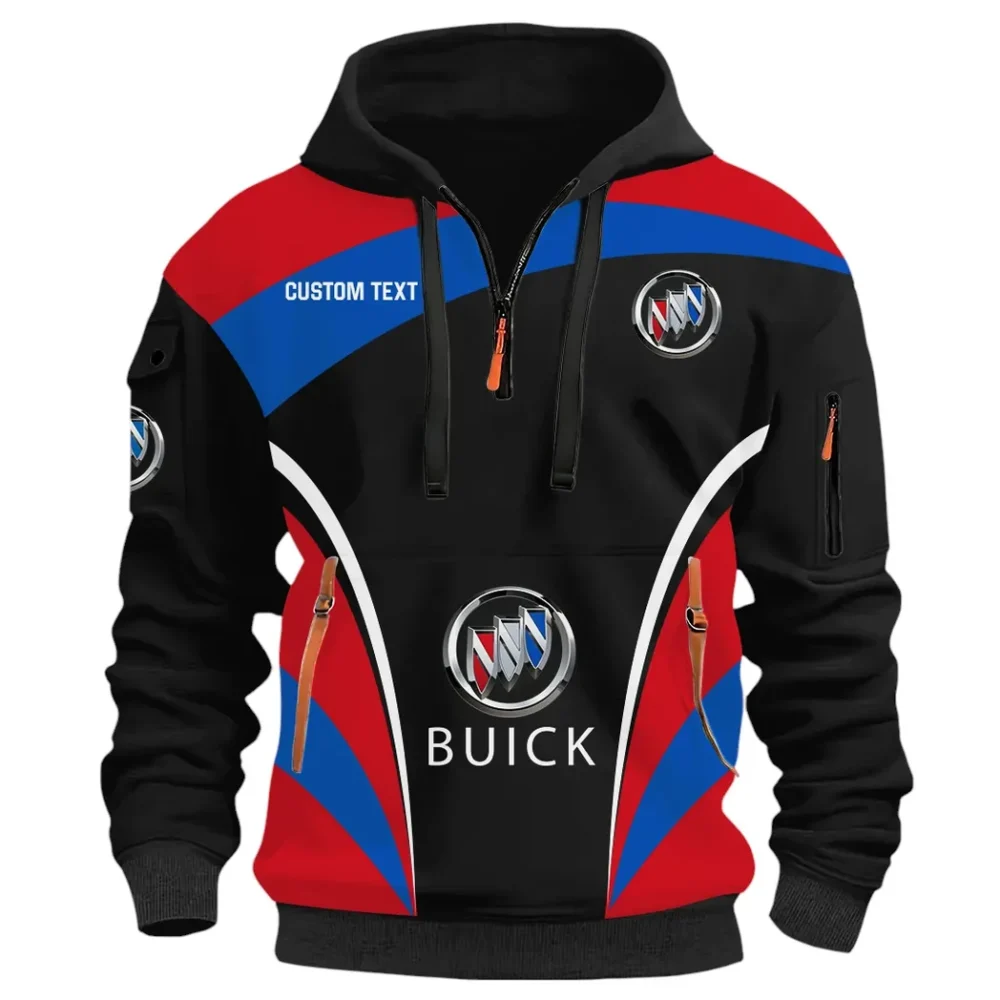 Comfort-Oriented Car Hoodie Half Zip 3D Print, Durable & Casual Streetwear CAR514100925110 - Image 3