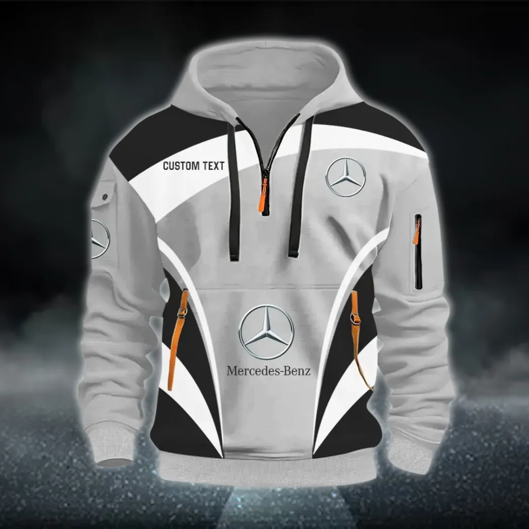 Performance Vehicle Hoodie Half Zip 3D Print, Comfortable Everyday Hoodie CAR514100925111