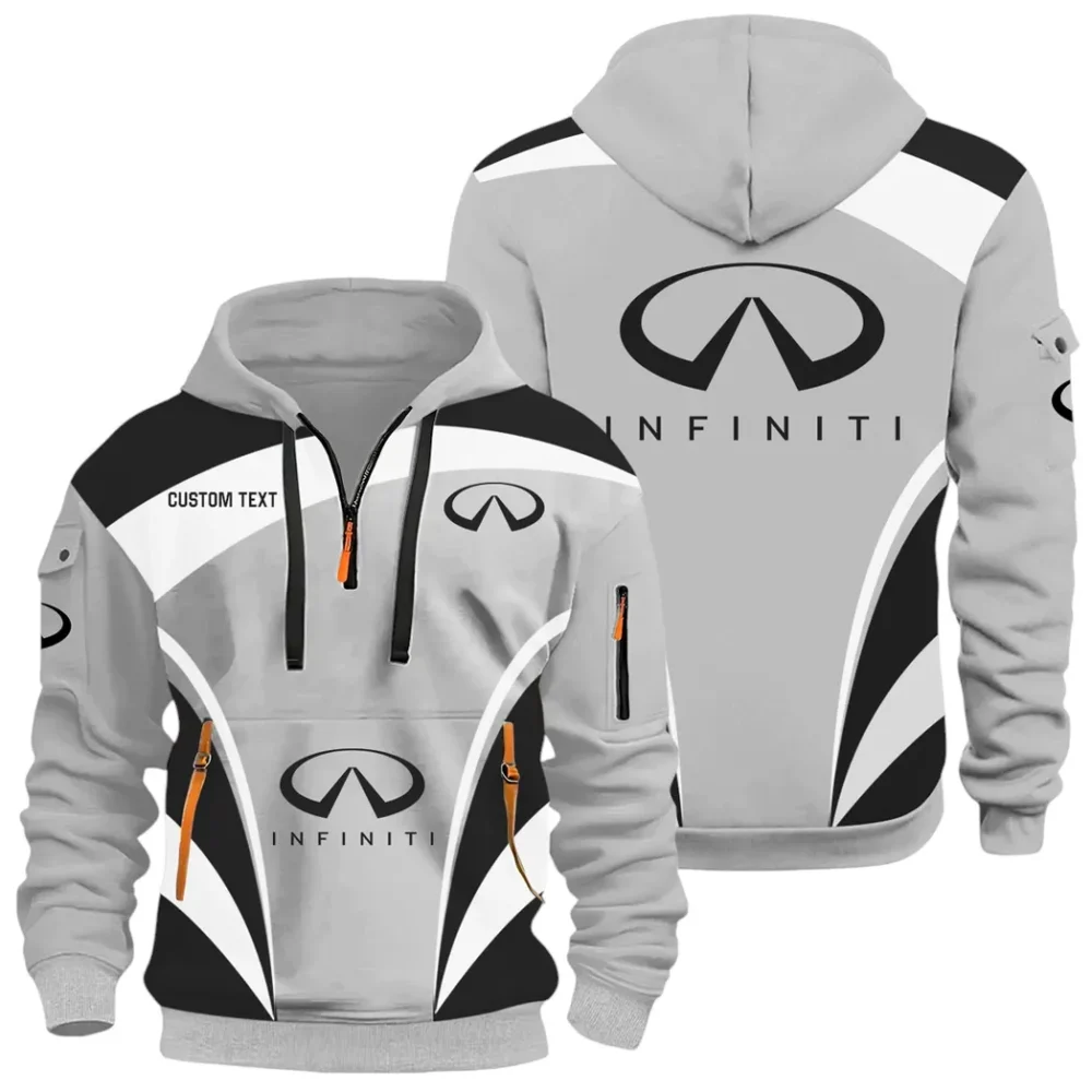 Performance Coupe Hoodie Half Zip 3D Print, Rugged & Sporty Hoodie CAR514100925114 - Image 2