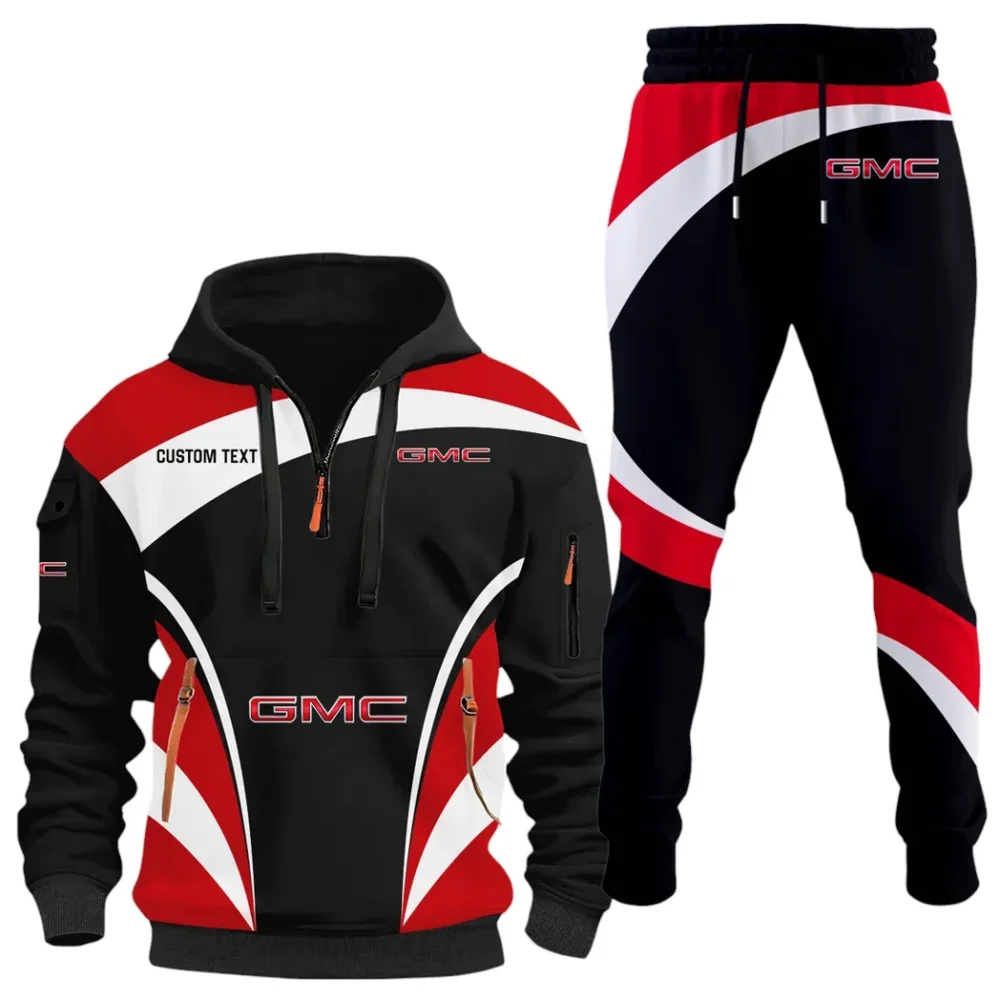 Tough Truck Hoodie Half Zip x Sweatpants Set, Performance Drive Hoodie Combo CAR514100925115 - Image 2