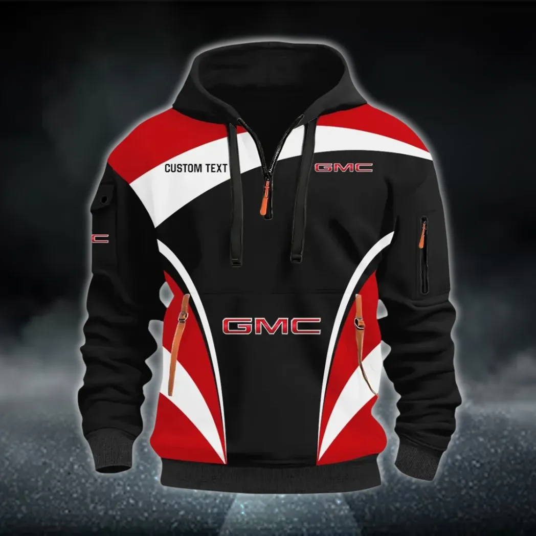 Tough Truck Hoodie Half Zip 3D Print, Adventure-Ready Streetwear CAR514100925115