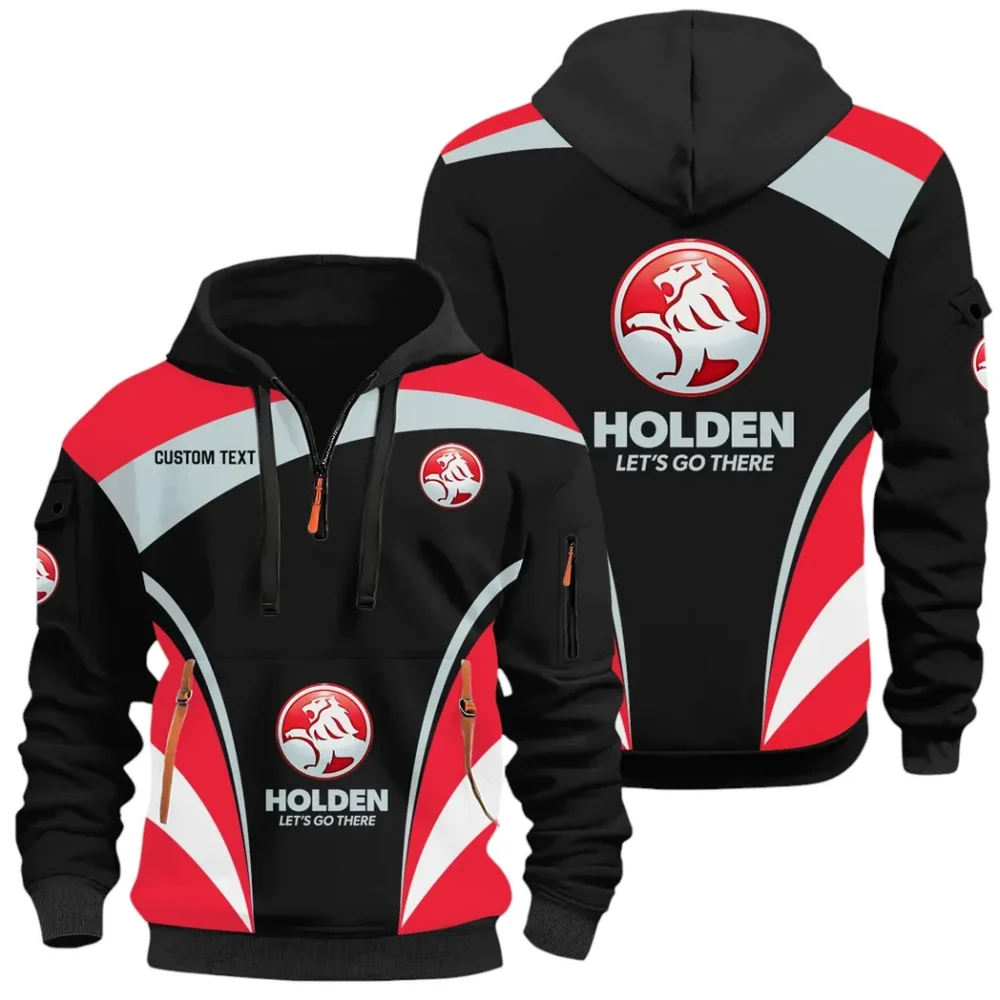Classic Auto Hoodie Half Zip x Sweatpants Set, All-Season Car Enthusiast Tracksuit CAR514100925116 - Image 3