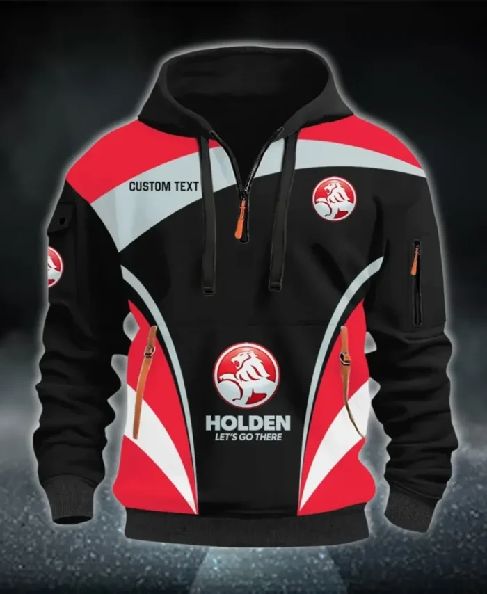 Classic Auto Hoodie Half Zip 3D Print, Comfortable Daily Hoodie CAR514100925116