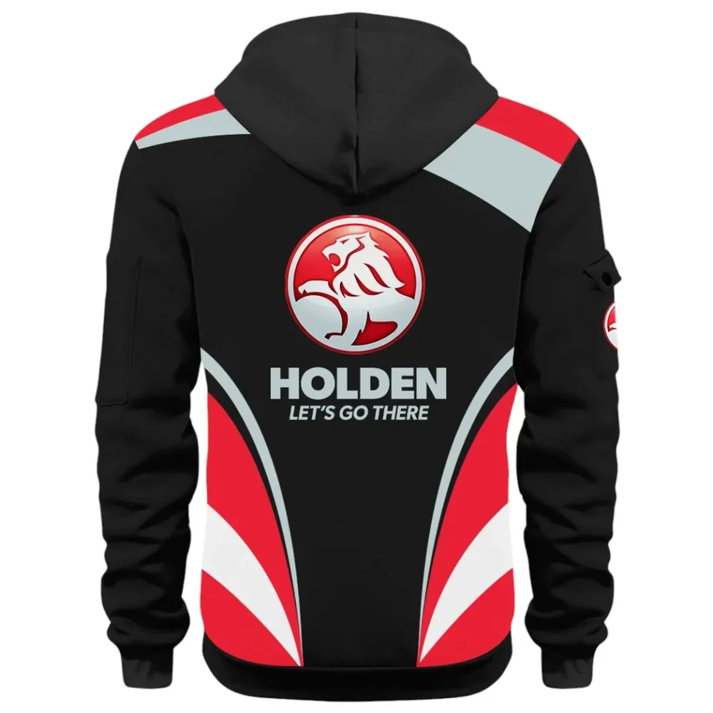 Classic Auto Hoodie Half Zip 3D Print, Comfortable Daily Hoodie CAR514100925116 - Image 4