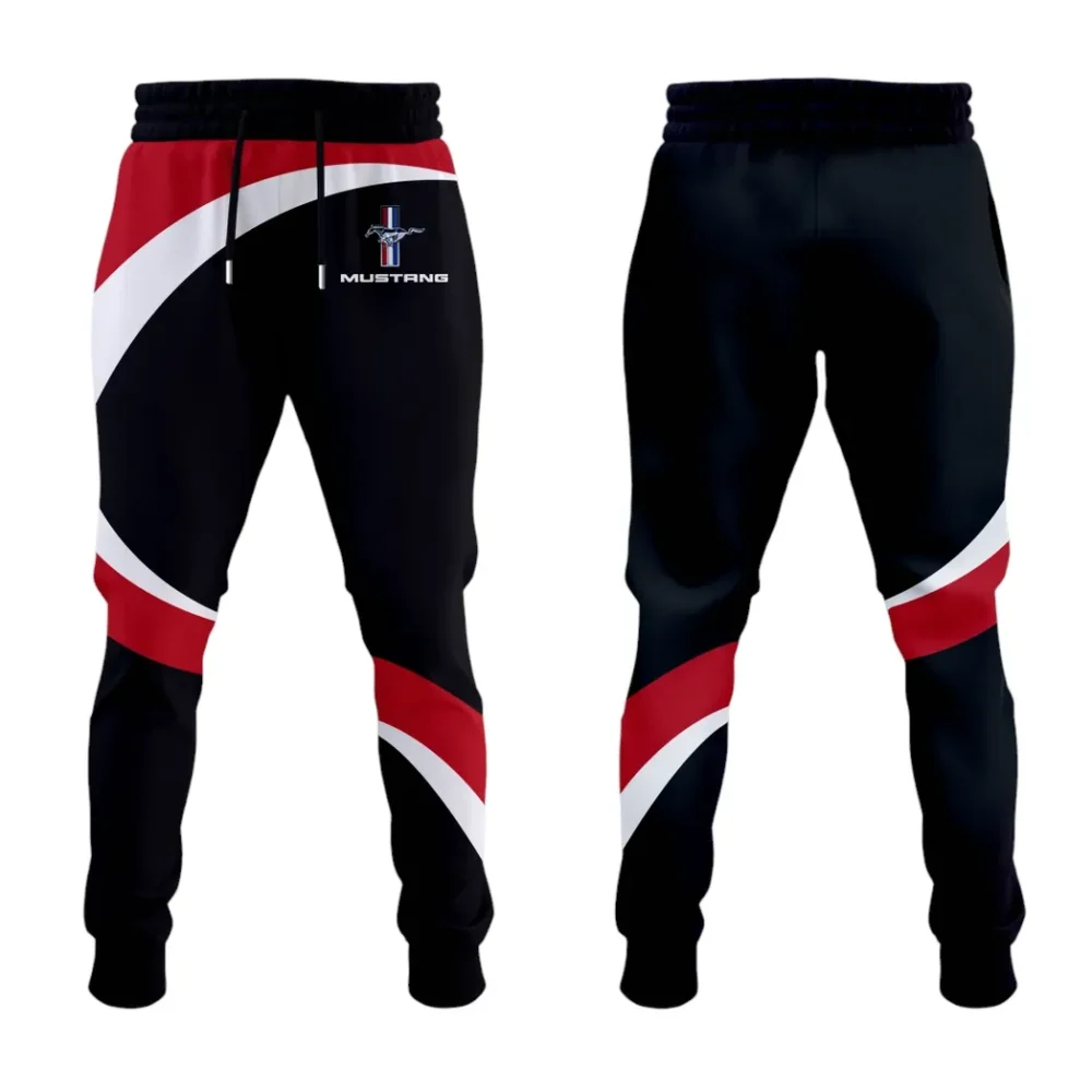 Racing Car Hoodie Half Zip x Sweatpants Set, 3D Printed Driver's Outfit CAR514100925117 - Image 4