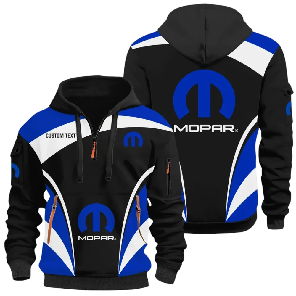Classic Car Performance Hoodie Half Zip x Sweatpants Set, Road Warrior 3D Outfit Set CAR514100925119 - Image 3