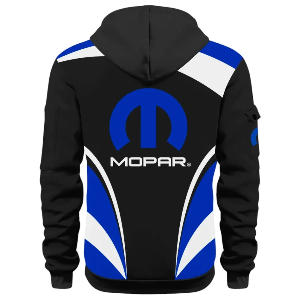 Classic Car Performance Hoodie Half Zip 3D Print, Rugged Casual Fit Hoodie CAR514100925119 - Image 4