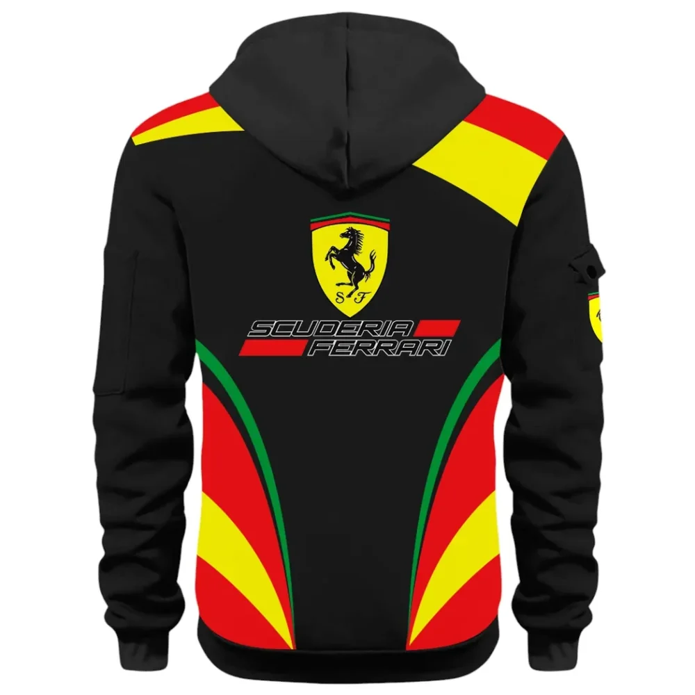 Racing Legend Hoodie Half Zip 3D Print, Lightweight & Casual Comfort Hoodie CAR514100925123 - Image 4