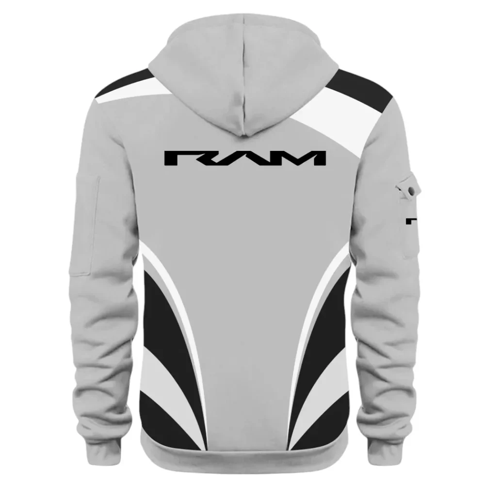 Trucks Hoodie Half Zip 3D Print, Comfortable Street Hoodie CAR514100925126 - Image 4