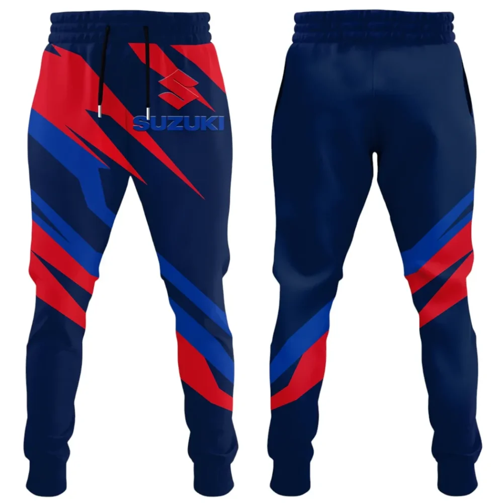 Racing Motor Hoodie Half Zip x Sweatpants Set, Ride-Inspired Half-Zip Hoodie Set CAR514100925130 - Image 4