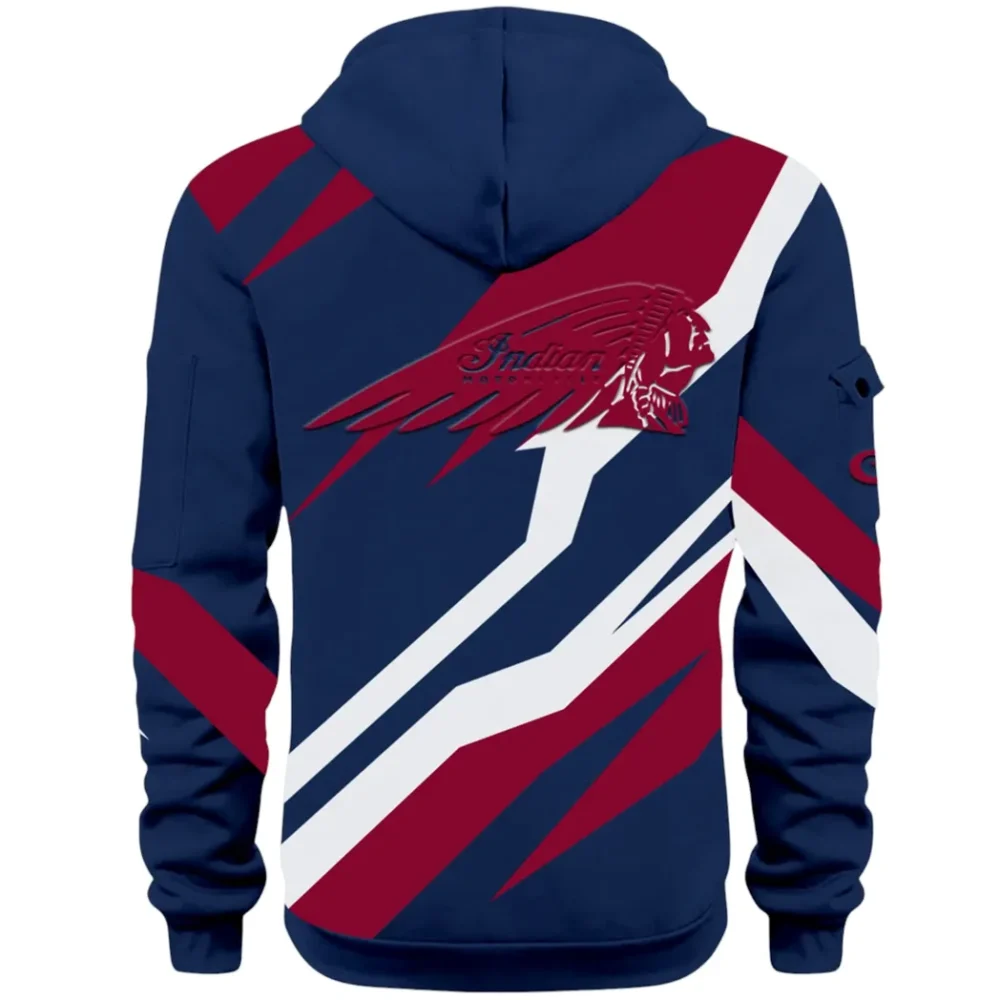 Motorbike Hoodie Half Zip 3D Print, Lightweight & Comfortable Streetwear Hoodie CAR514100925132 - Image 4