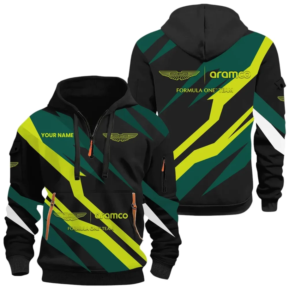 High-Performance Coupe Hoodie Half Zip x Sweatpants Set, High-Performance Driver Tracksuit CAR514100925139 - Image 3