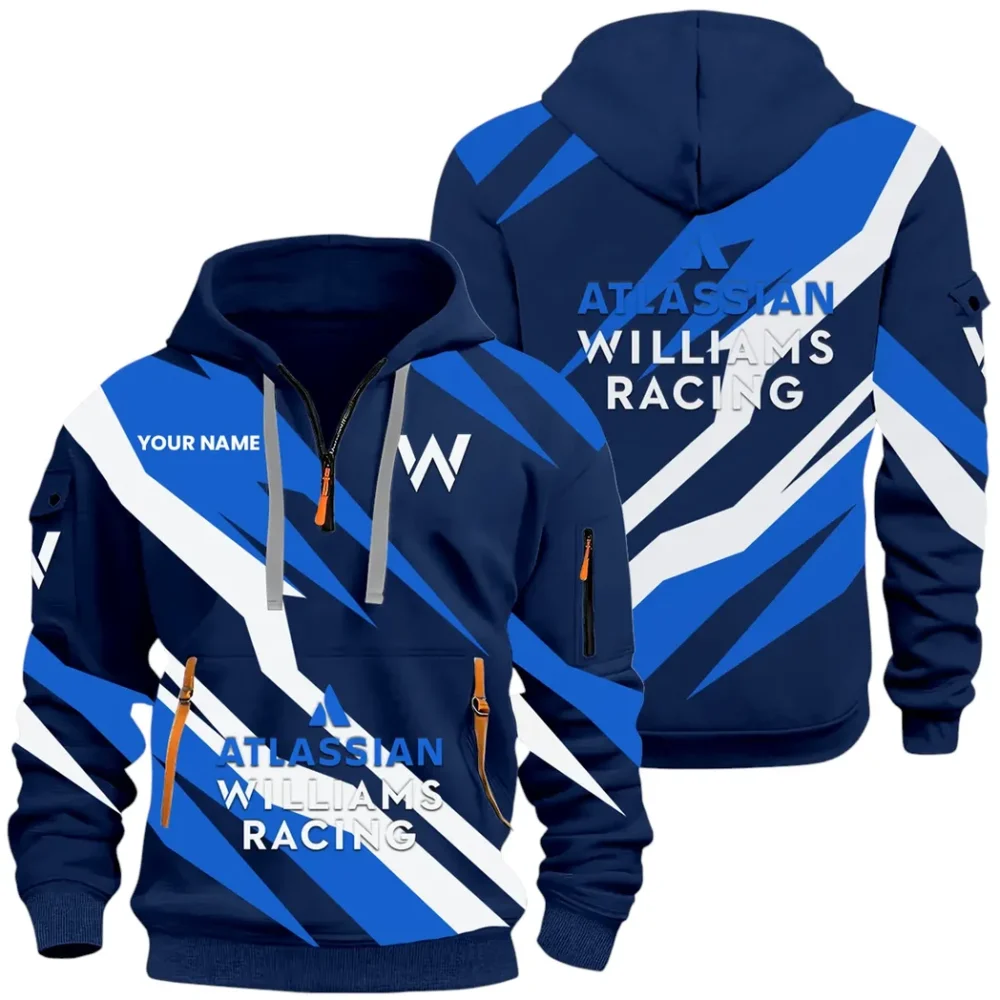 Racing Car Hoodie Half Zip x Sweatpants Set, Road Warrior 3D Outfit Set CAR514100925140 - Image 3
