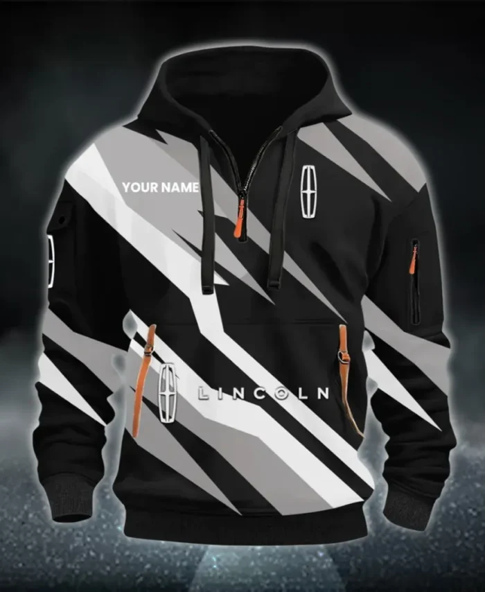 Upscale Vehicle Hoodie Half Zip 3D Print, Rugged Casual Hoodie CAR514100925142