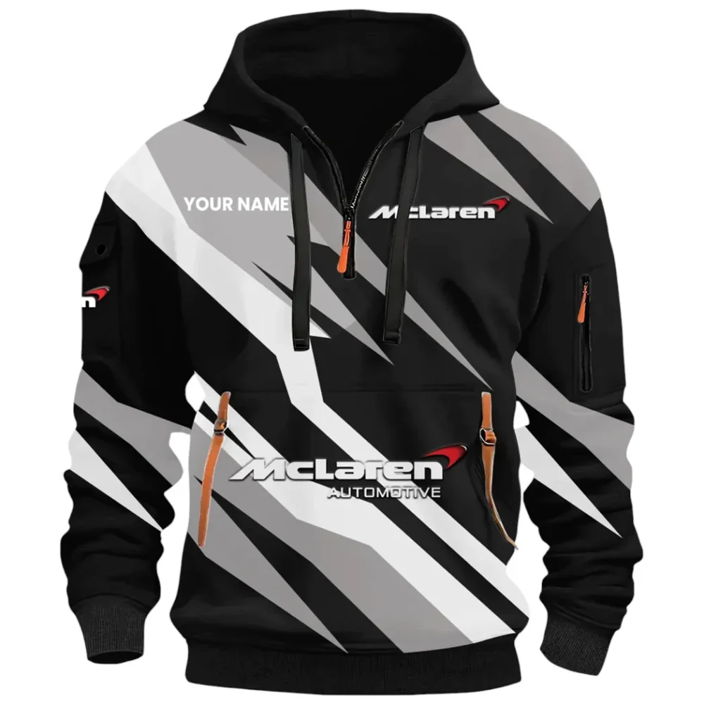 Speed Legend Hoodie Half Zip 3D Print, Durable & Casual Streetwear CAR514100925143 - Image 3