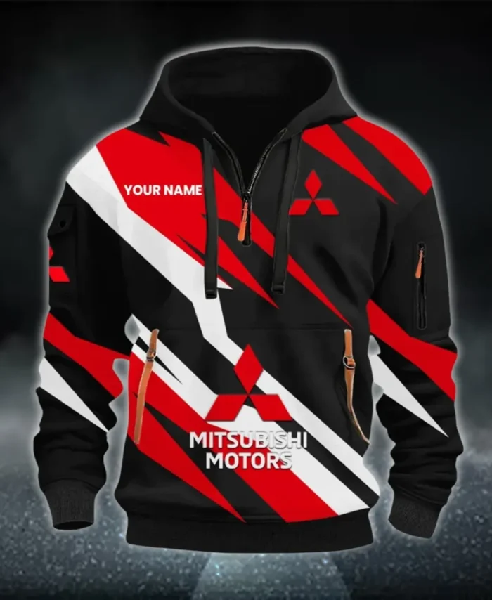 Urban Compact Hoodie Half Zip 3D Print, Sporty & Street-Ready Hoodie CAR514100925145