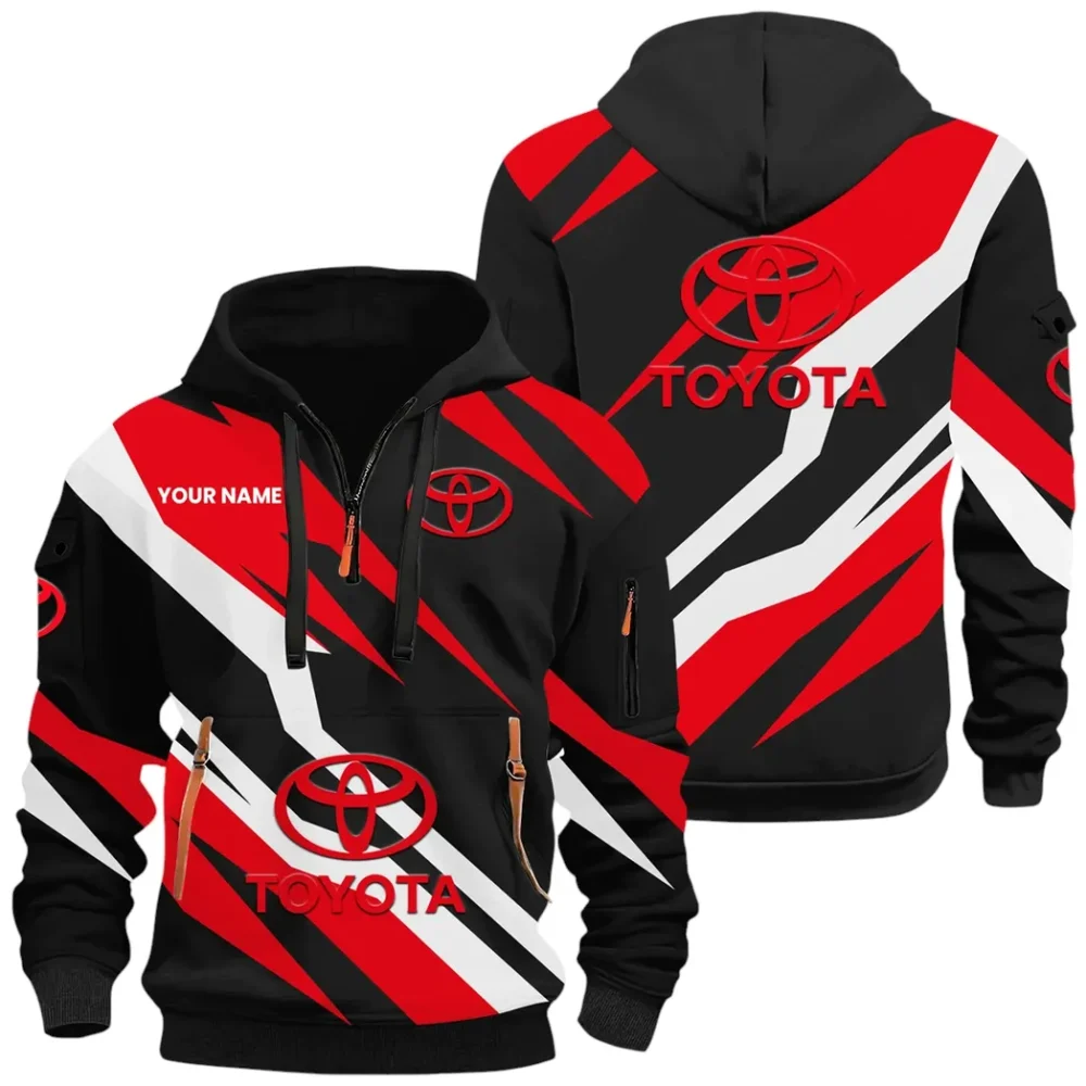 Desert Runner Hoodie Half Zip x Sweatpants Set, Ride-Inspired Half-Zip Hoodie Set CAR514100925146 - Image 3