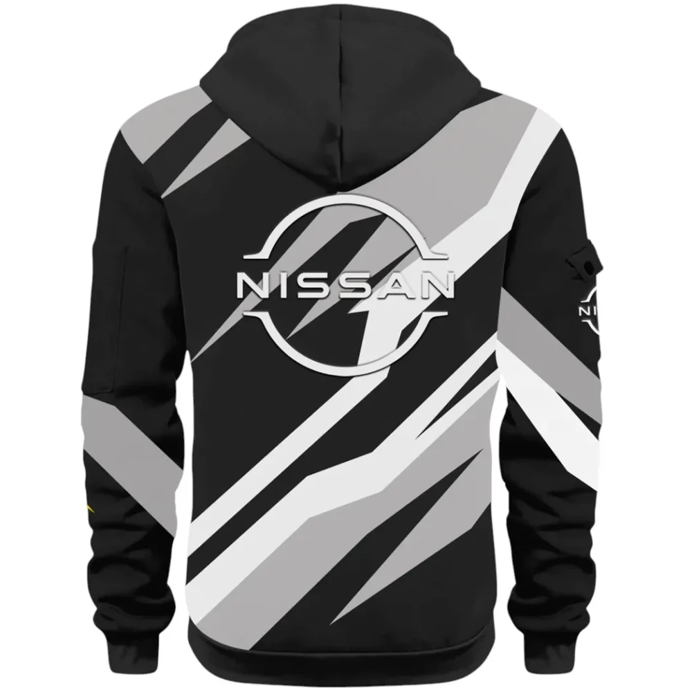 Electric Vehicle Hoodie Half Zip 3D Print, Rugged & Sporty Hoodie CAR514100925147 - Image 4