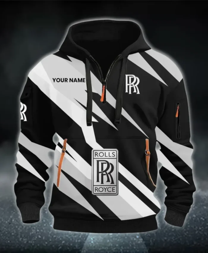 Luxury Auto Hoodie Half Zip 3D Print, Adventure-Ready Streetwear CAR514100925148