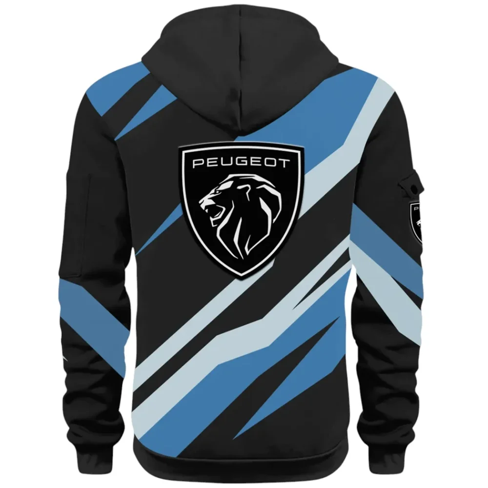Family Auto Hoodie Half Zip 3D Print, Comfortable Daily Hoodie CAR514100925149 - Image 4