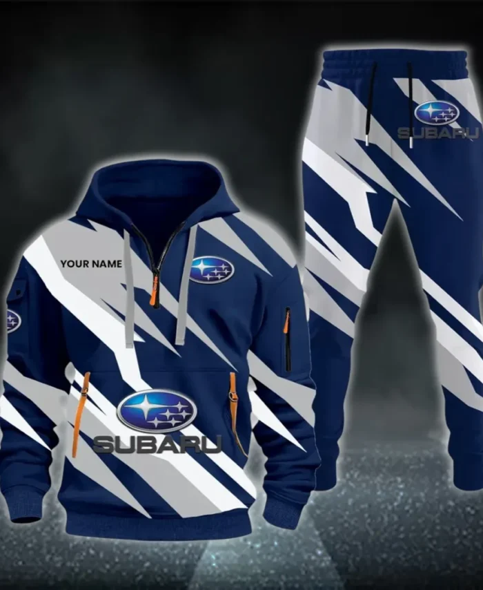 Touring Sedan Hoodie Half Zip x Sweatpants Set, Drive-Inspired Hoodie and Pants Set CAR514100925150