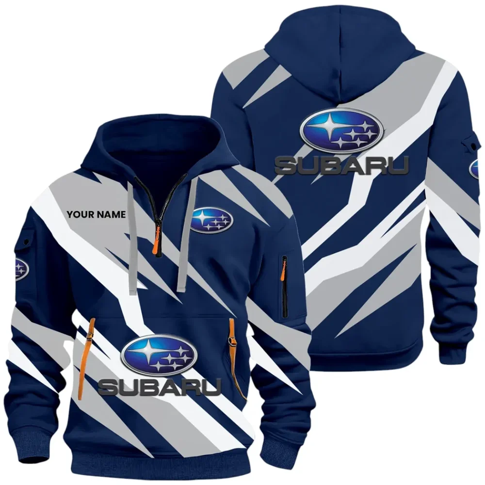 Touring Sedan Hoodie Half Zip x Sweatpants Set, Drive-Inspired Hoodie and Pants Set CAR514100925150 - Image 3