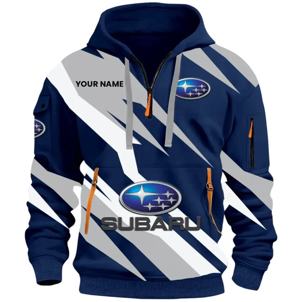 Touring Sedan Hoodie Half Zip 3D Print, Casual Street-Ready Hoodie CAR514100925150 - Image 3